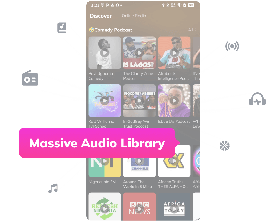 A Massive Audio Library
