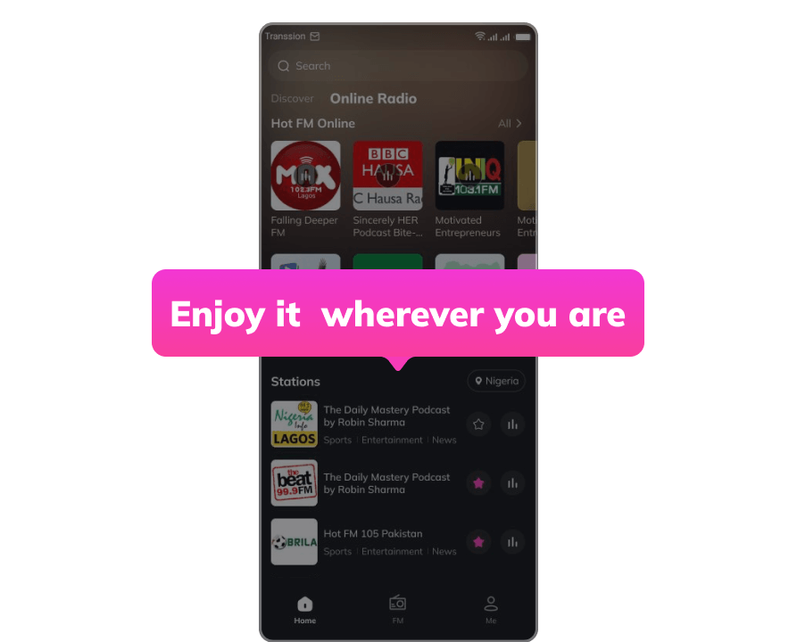 FM Radio & Online Radio Stations Everywhere