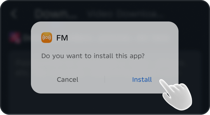 Install the FM app